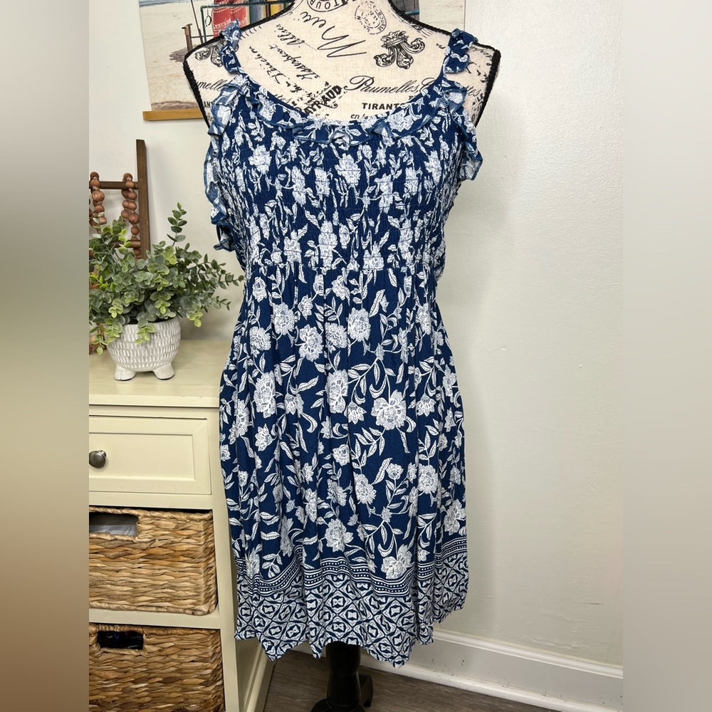 Trixxi Clothing Company Ruffle/Smocked Dress